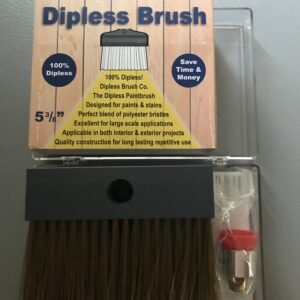 DIPLESS BRUSH (Starter Kit) - 5 3/8" Plastic Block - Includes Dipless Brush & connector kit
