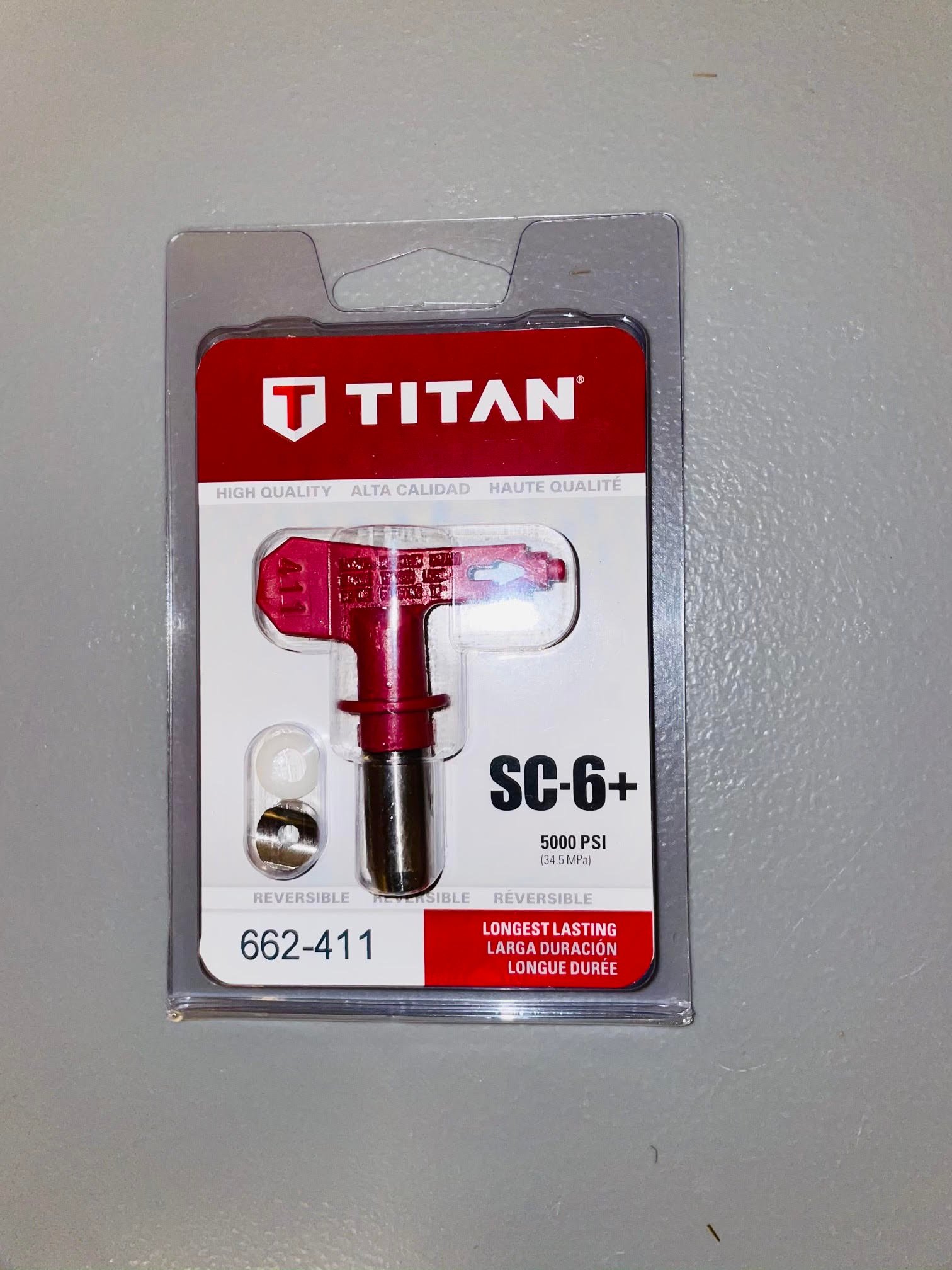 Titan SC-6+ REVERSIBLE HIGH QUALITY TIP - 411